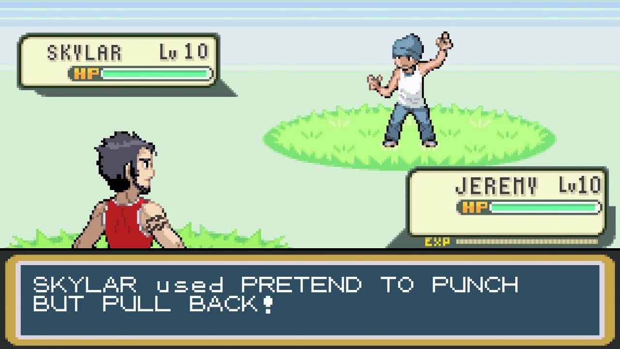 What Human Fights Look Like in the Pokemon World