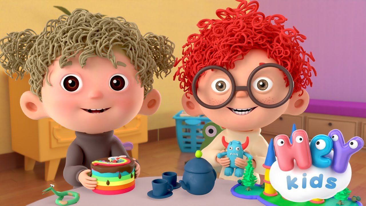 Gyurm&aacute;val j&aacute;tszani oly m&oacute;k&aacute;s | Gyurma dal | HeyKids - Gyerekdalok &eacute;s mond&oacute;k&aacute;k