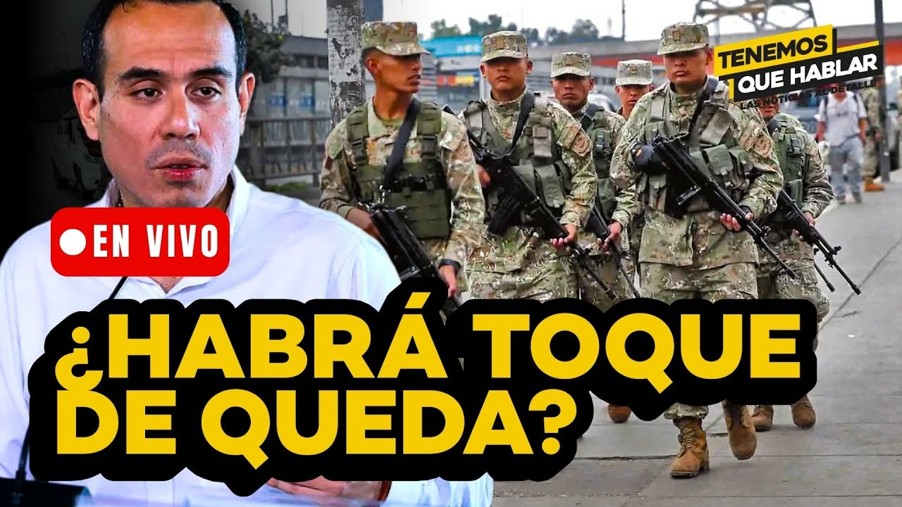 🔴 ¿QUÉ PUEDES Y QUÉ NO PUEDES HACER BAJO EL NUEVO ESTADO DE EMERGENCIA?  | EN VIVO