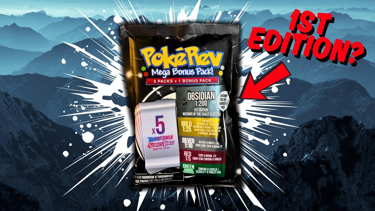 PokeRev Mystery Pack Opening! Will this have a big hit?