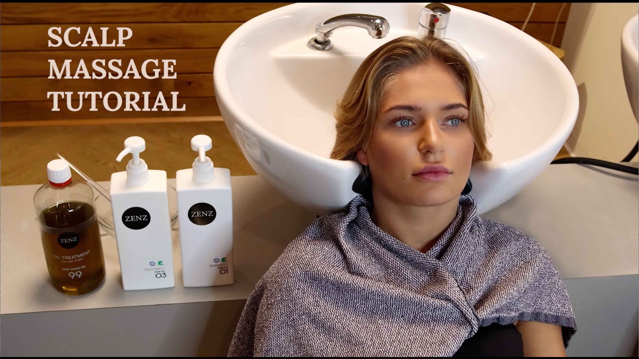 ZENZ Organic Scalp Massage Tutorial For Professionals