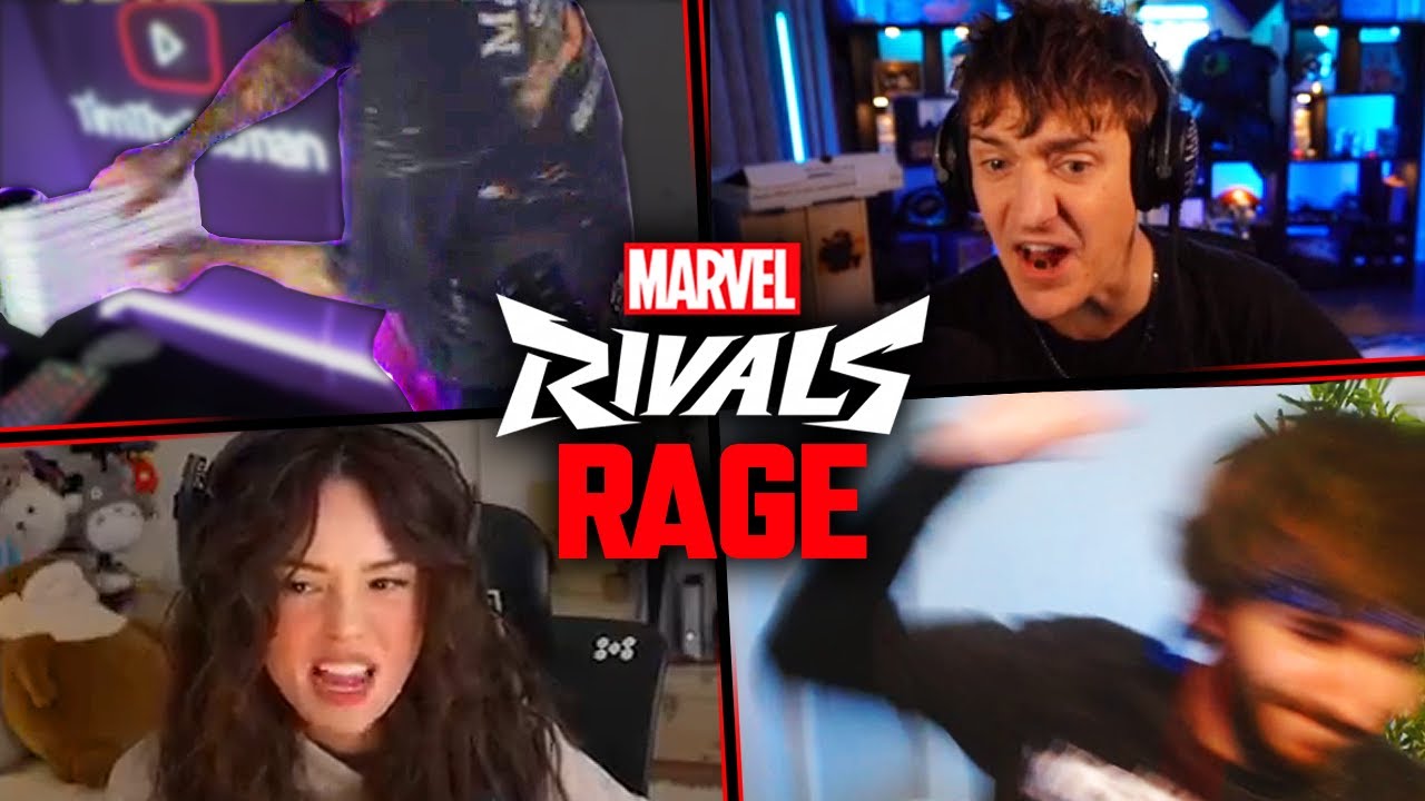 Ultimate Marvel Rivals Моменты RAGE
