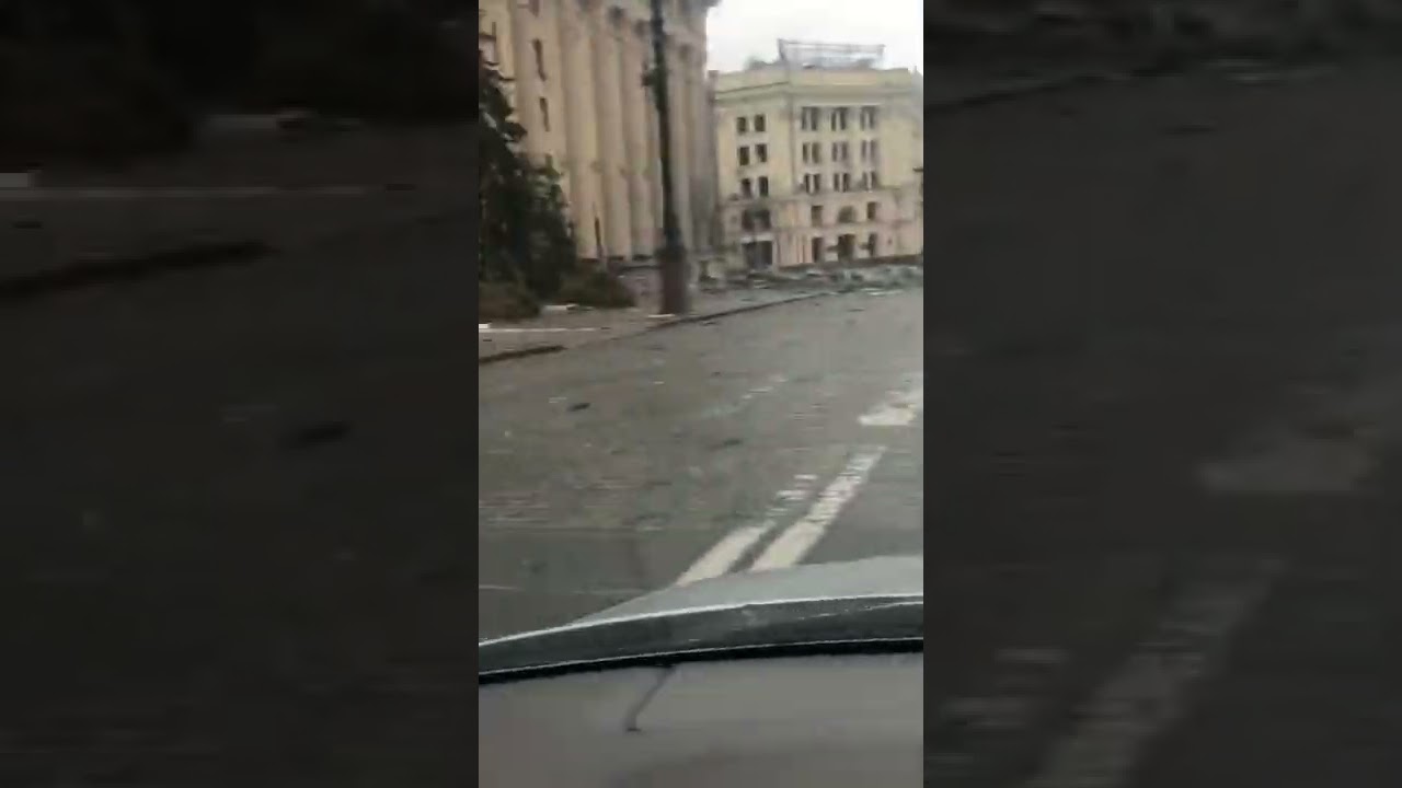 Aftermath of Iskander Strike on Kharkiv