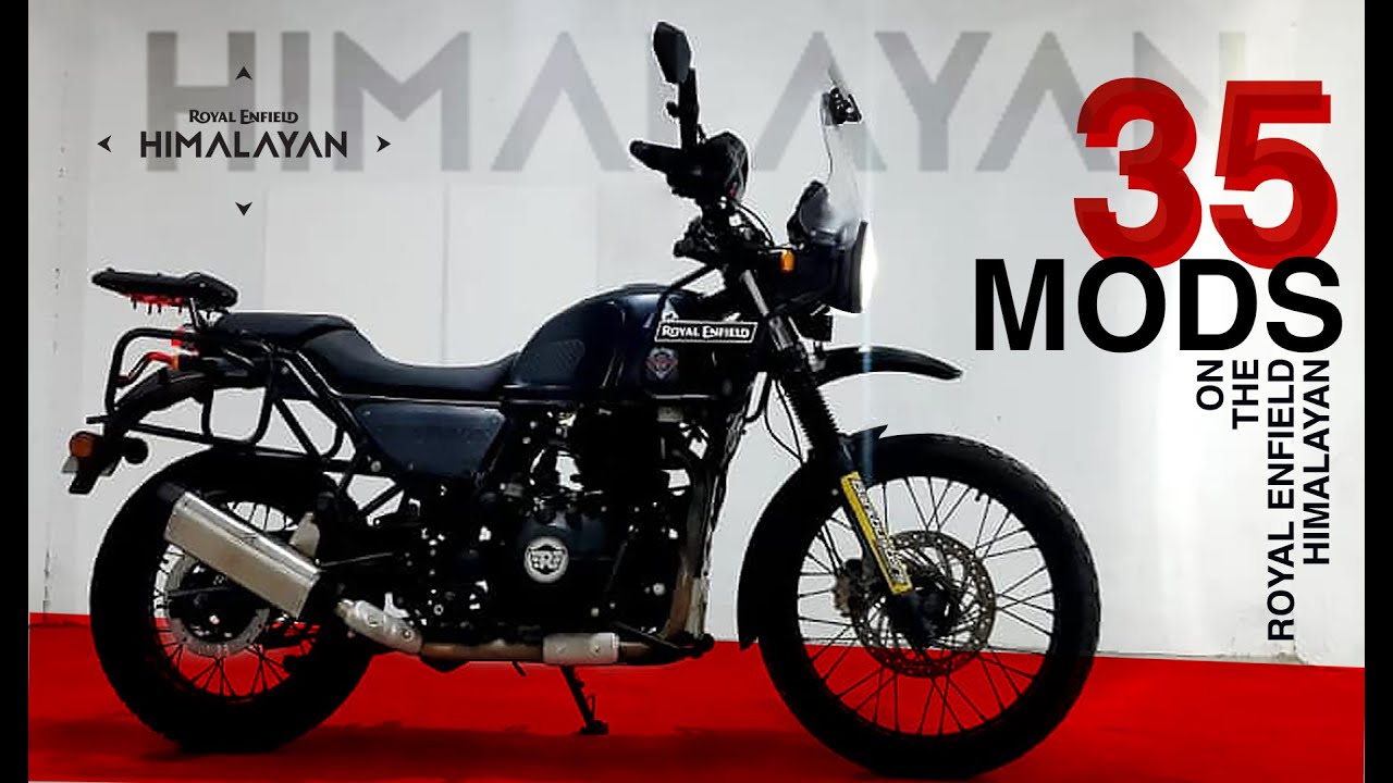 МОДЫ НА ROYAL ENFIELD HIMALAYAN. - ЧАСТЬ I