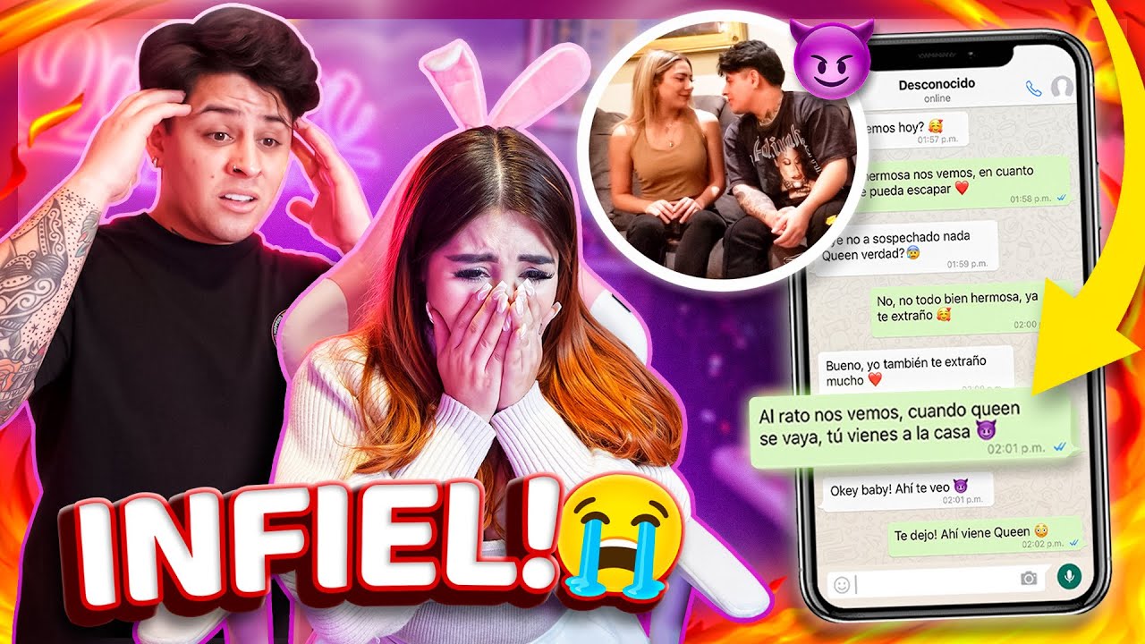 MI NOVIO ME ES INFIEL CON ELLA Y ME MANDAN VIDEO Y PRUEBAS! 😰 Queen Buenrostro
