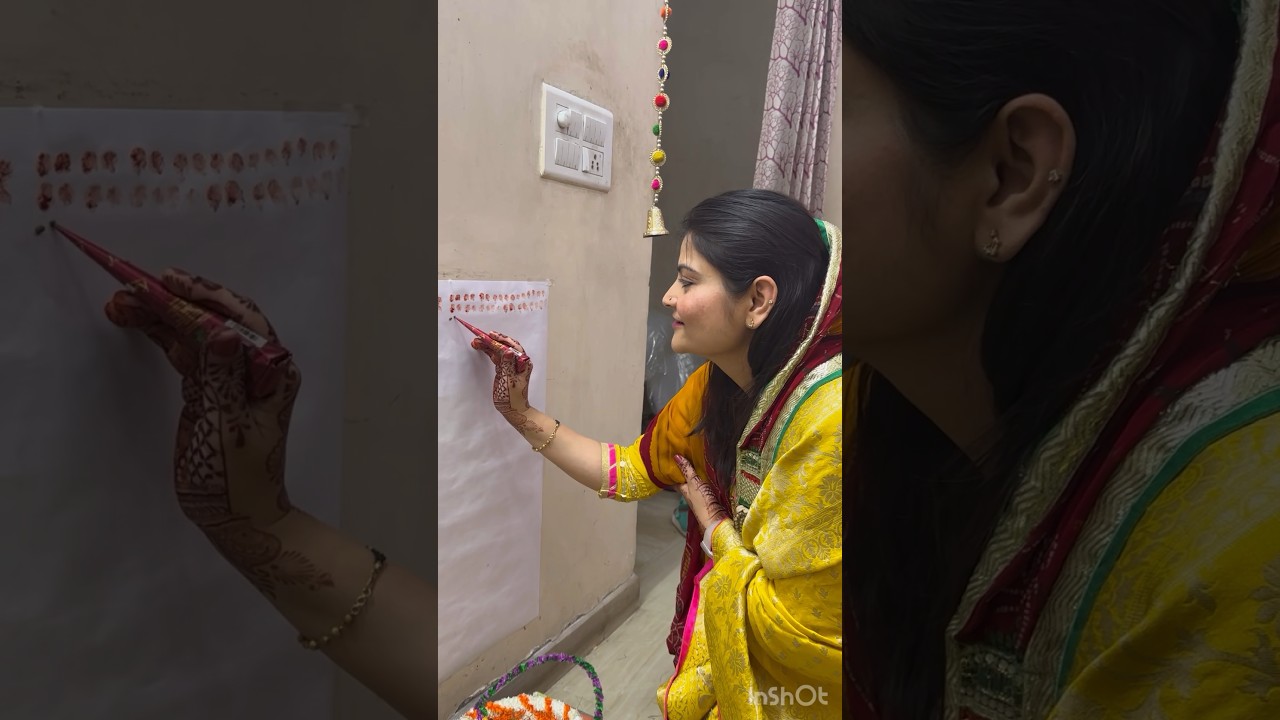 गणगौर Festival Celebration in India #marwadi #gangaurpuja #gangaurfestival #dailyvlog #minivlog