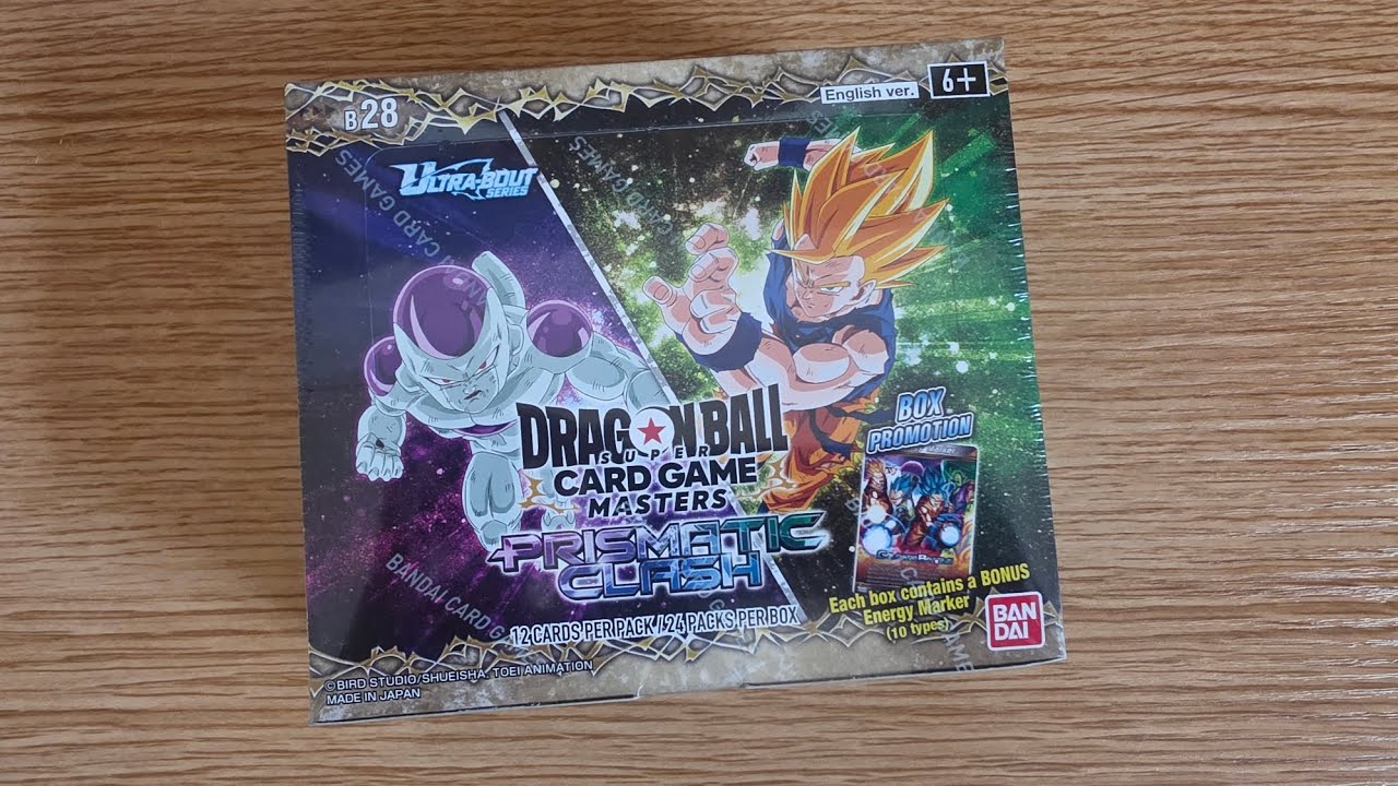 Dragonball prismatic clash Booster box!