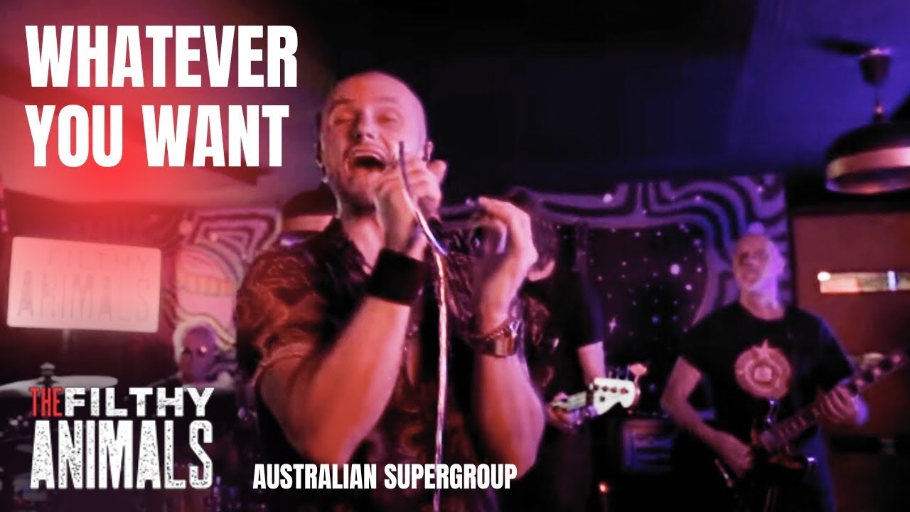 WHATEVER YOU WANT - Status Quo cover by Australian supergroup…The Filthy Animals
