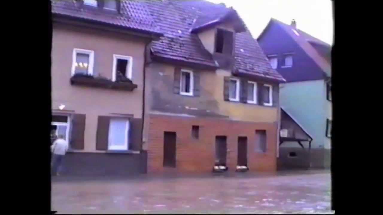 Wildberg Hochwasser 1990