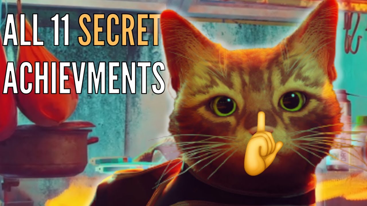 Hidden Achievments in Stray