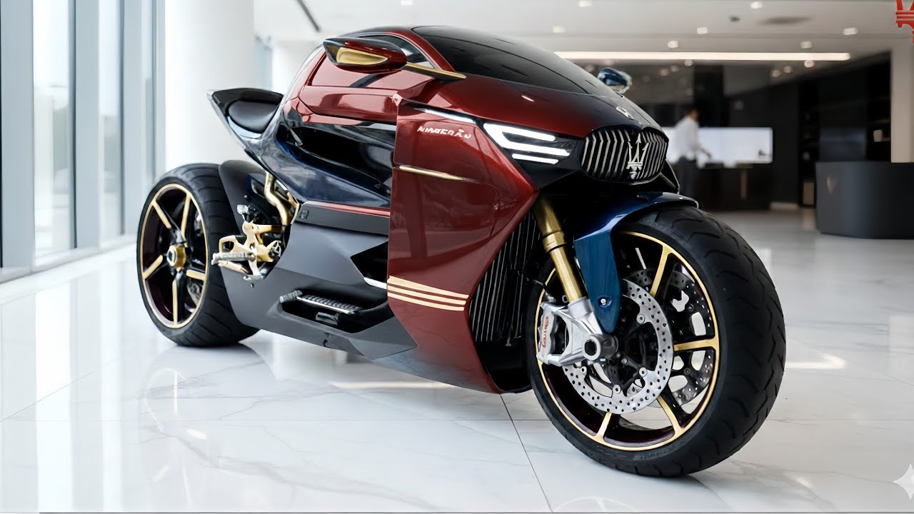 2026 Maserati Trike Revealed | Luxury Meets Three-Wheel Performance