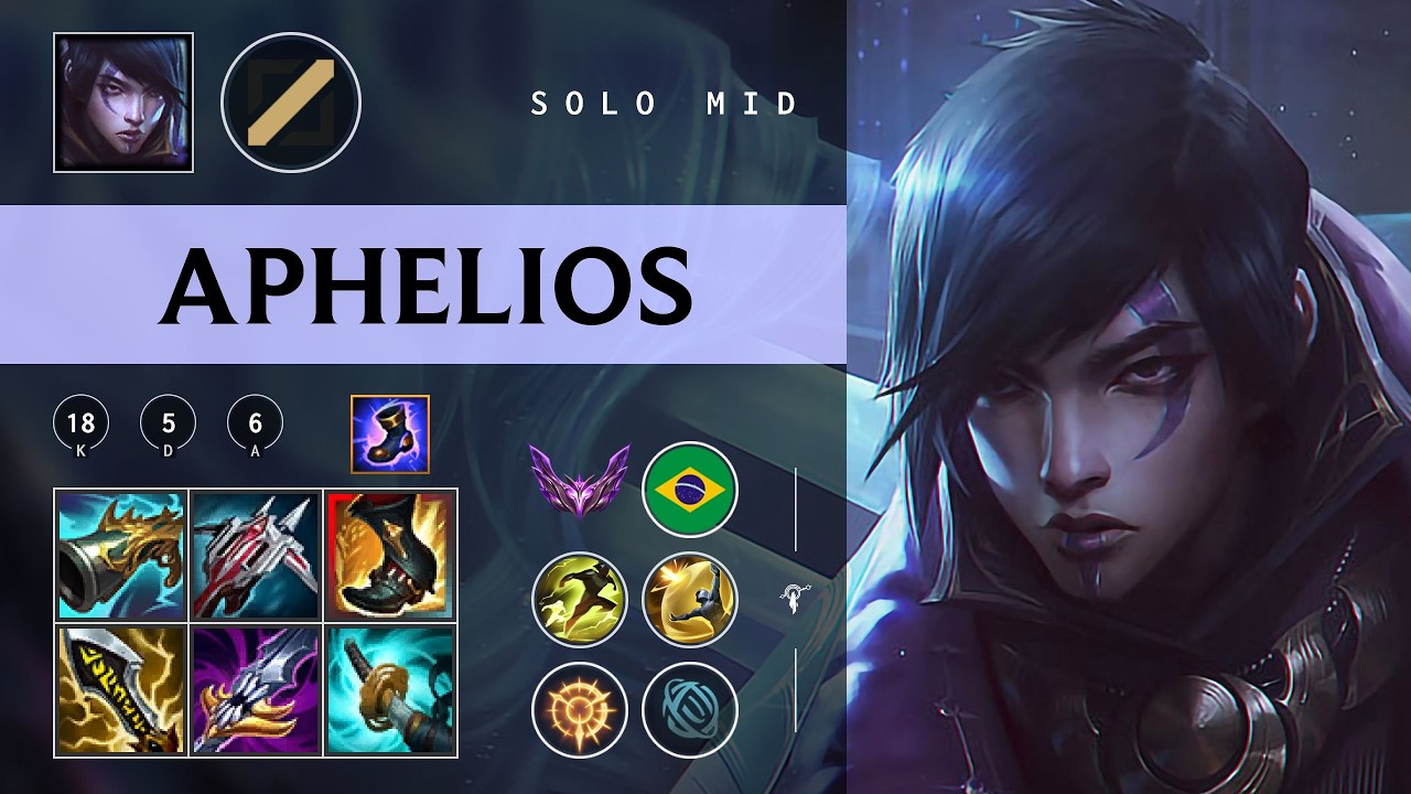Aphelios Mid vs Orianna - BR Master Patch 26.05