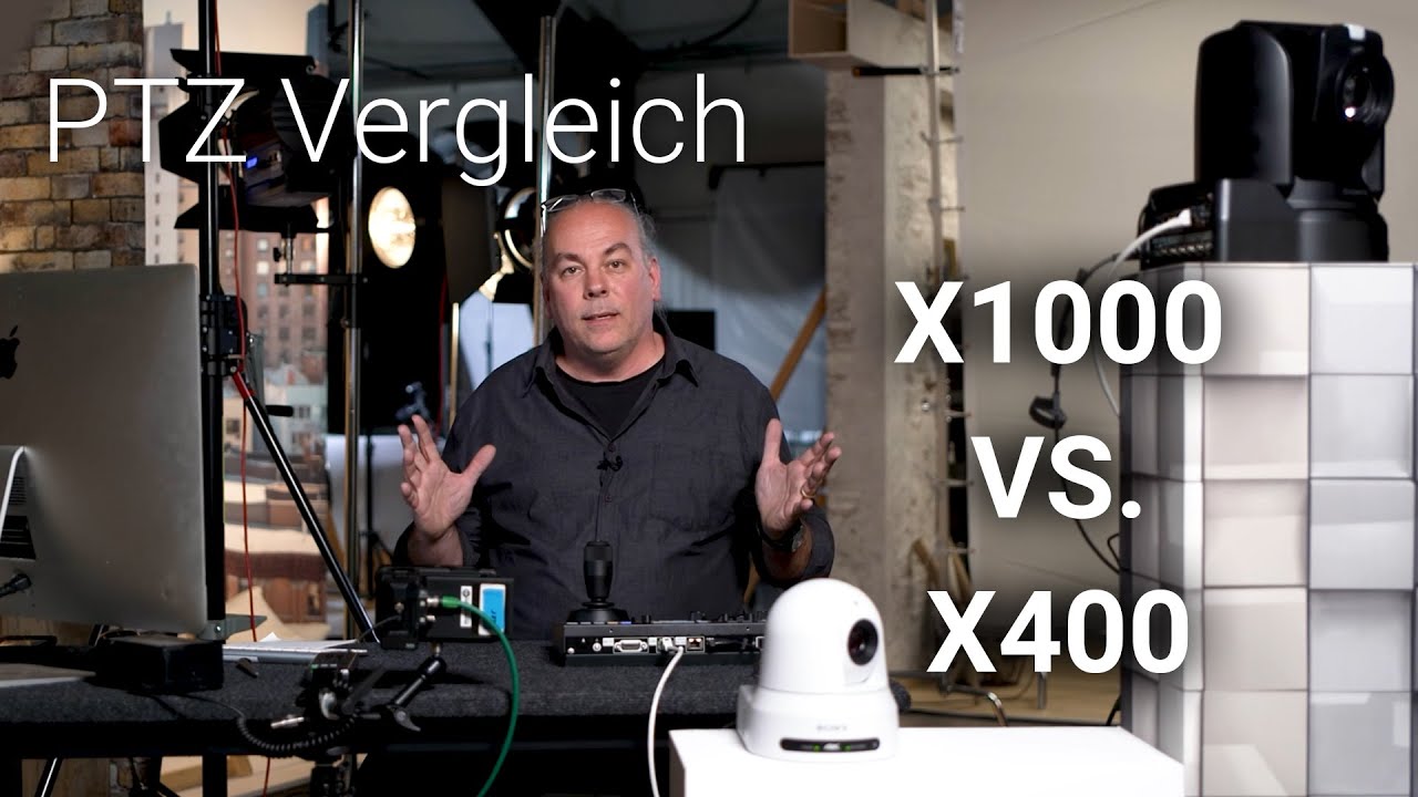 Der Sony PTZ-Vergleich: X1000 vs. X400 | Teltec PTZ