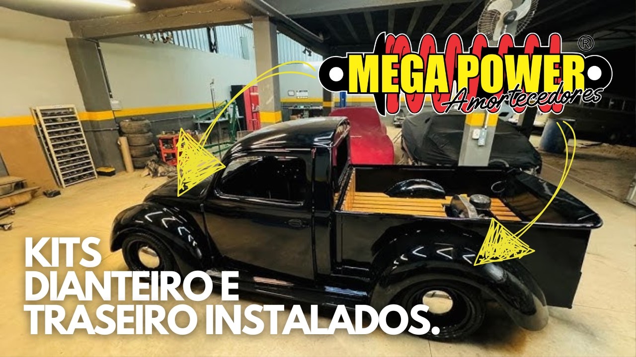 Montamos Tudo! Agora Esse Fusca Pickup Enfrenta Qualquer Desafio! by Henrique Carvalho