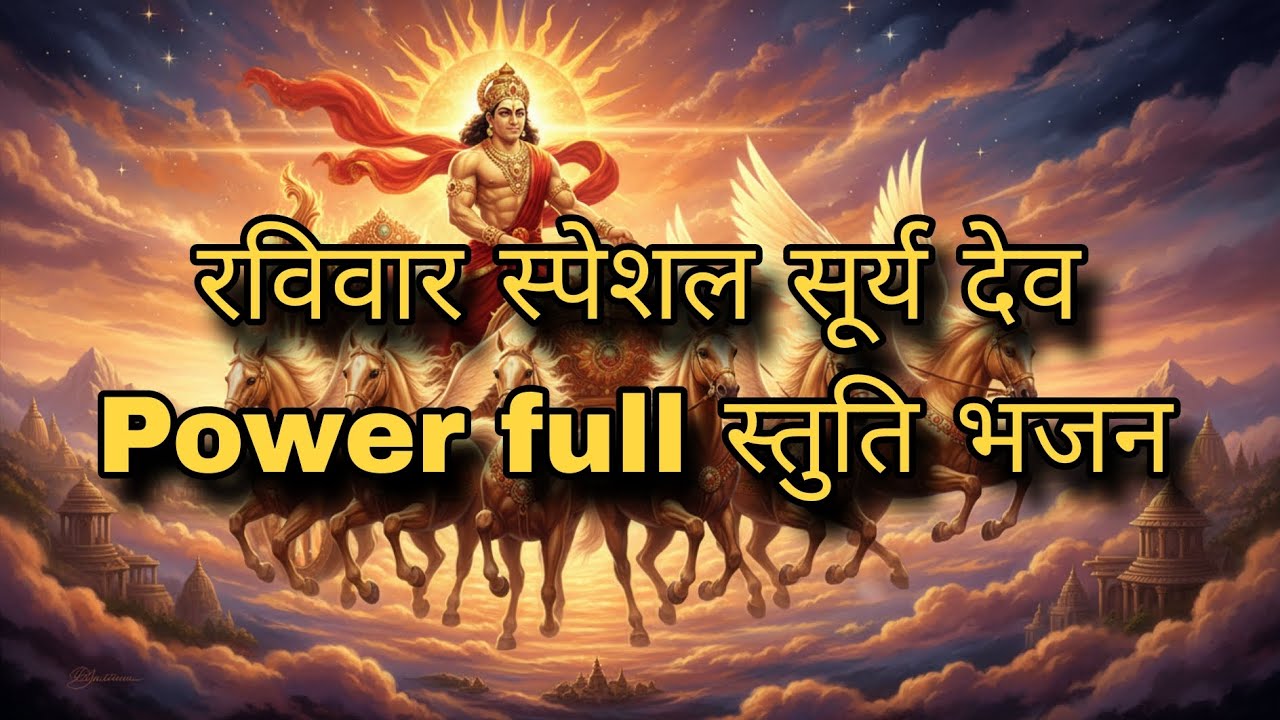 सूर्य देव की स्तुति – जय हो आदित्य नारायण | Original Bhajan | Morning Bhajan
