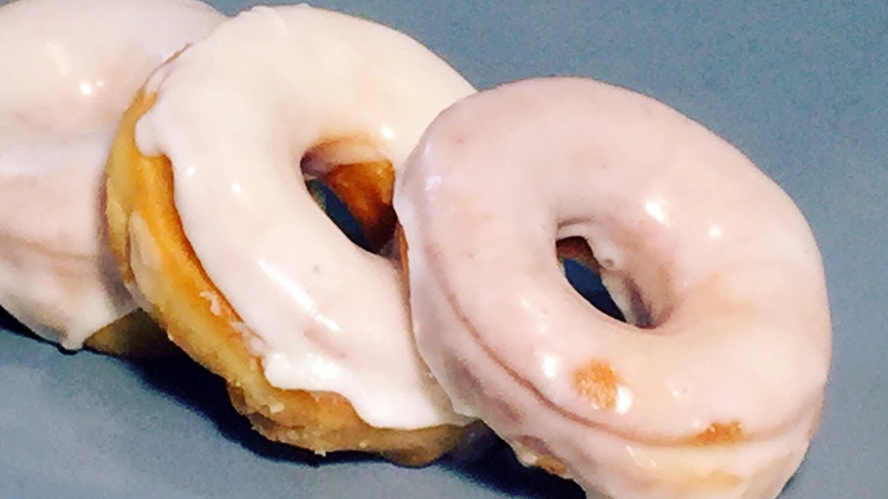 Detailed how to make Vanilla Glazed Donuts