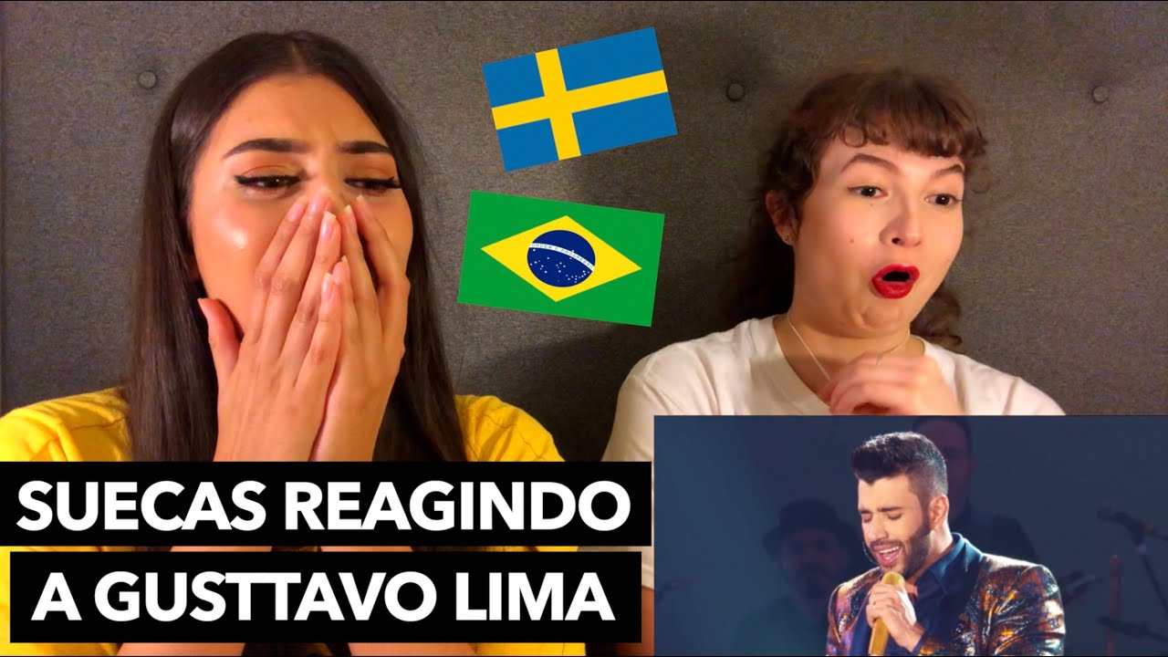 GRINGAS REAGINDO A NA HORA DE AMAR GUSTTAVO LIMA + COISAS EU NÃO GOSTO DO BRASIL (ENGRAÇADO)