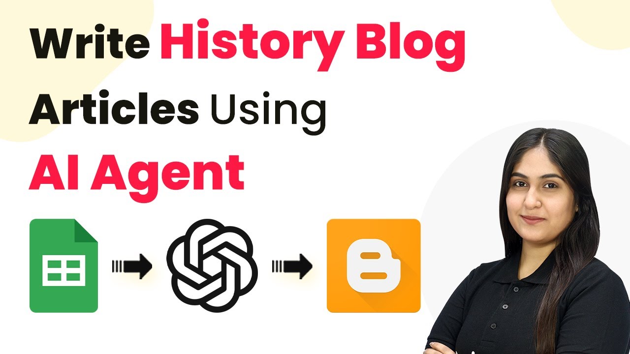 How to Write History Blog Articles Using AI Agent