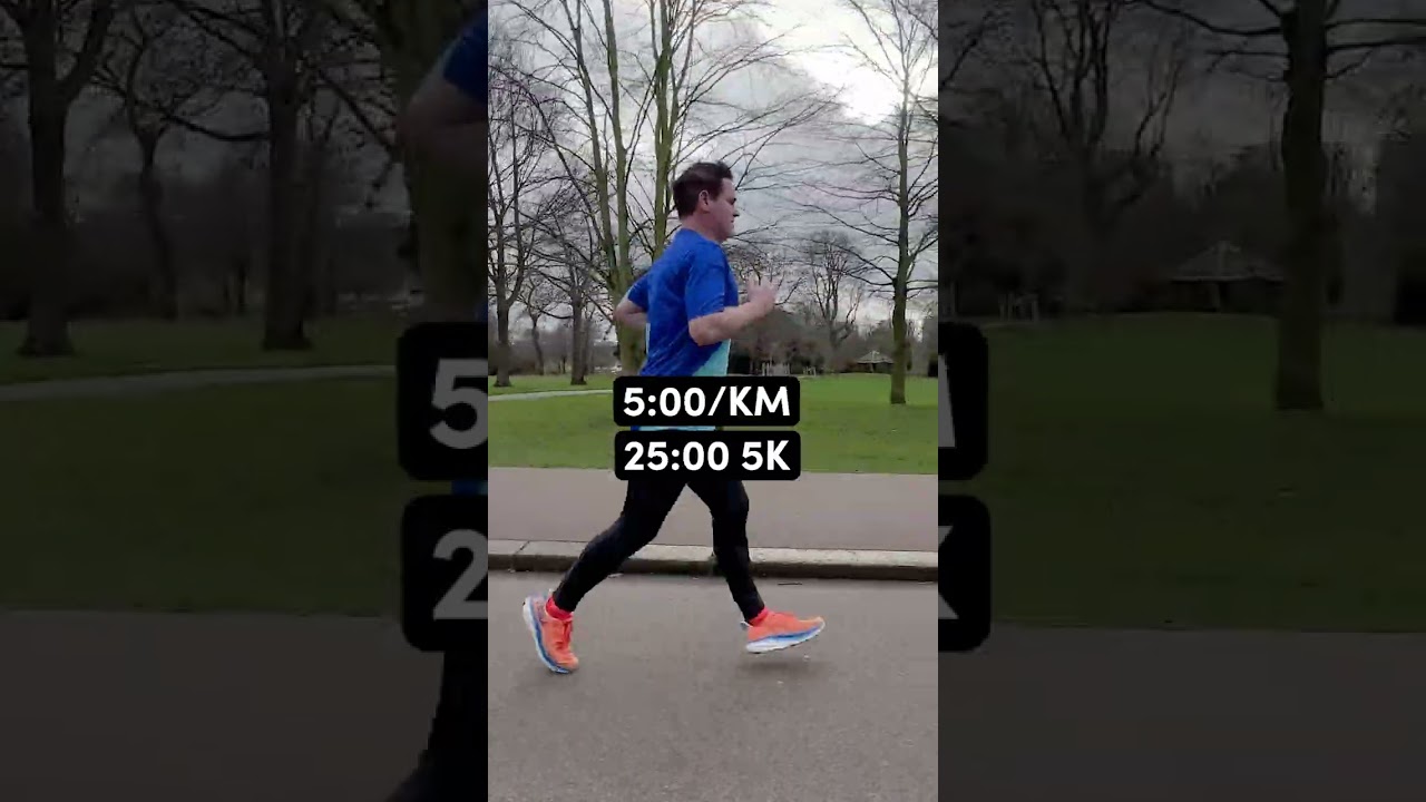 What 5K Paces Look Like #running #5k