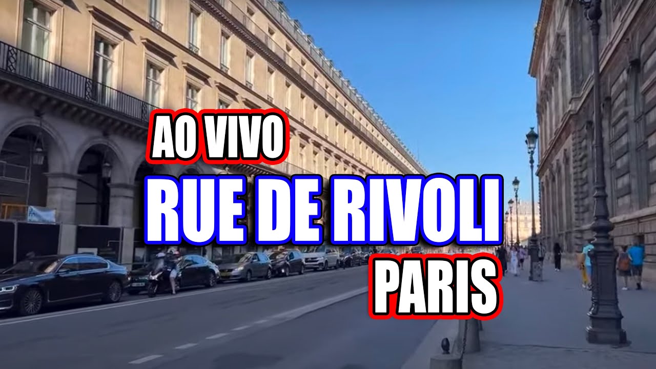 RIVOLI AO VIVO NO VERÃO DE PARIS! #paris #rivoli #andredegrossi
