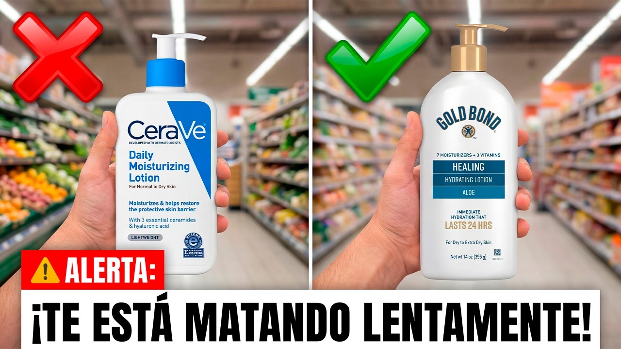 7 Cremas Corporales T&Oacute;XICAS que DEBES EVITAR A TODA COSTA