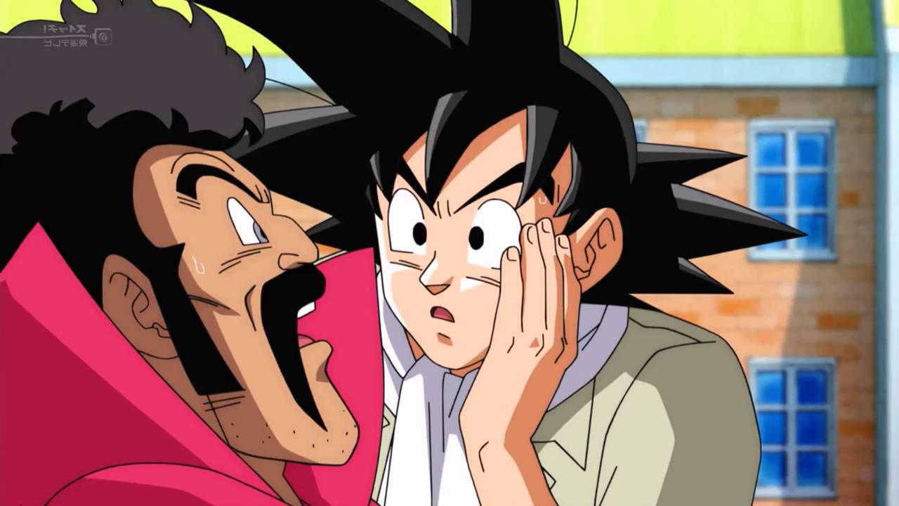 Mr. Satan vs Son Goku DBS