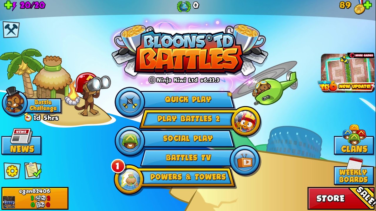 Bloons TD Battles
