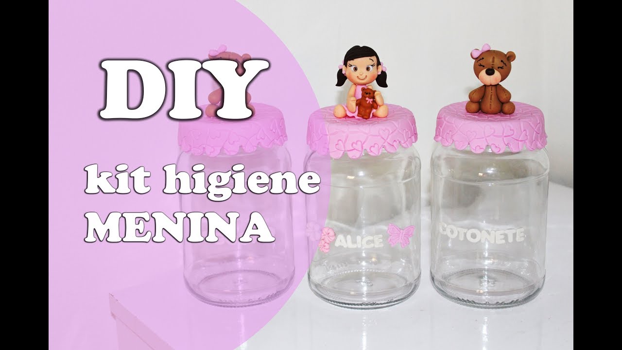 DIY - Kit Higiene para meninas - Neuma Gonçalves
