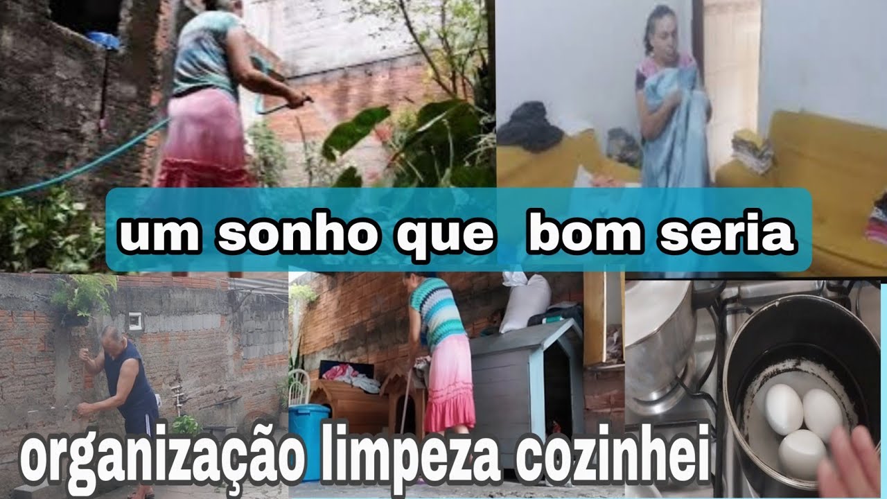 Um sonho que  bom seria  organizei limpeza cozinhei  Rotina aqui na minha casa 🏠 