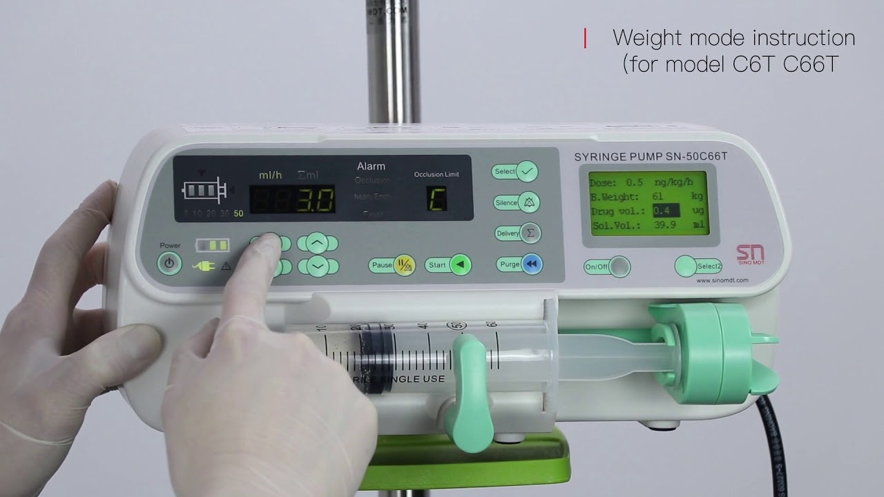 Syringes Pump SN-50C6T  Series Operation Guide