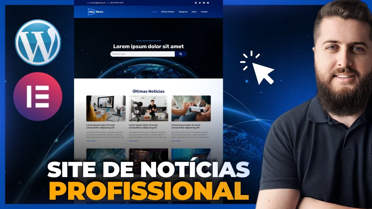 Como Criar um SITE DE NOTÍCIAS PROFISSIONAL no WordPress [Passo a Passo]