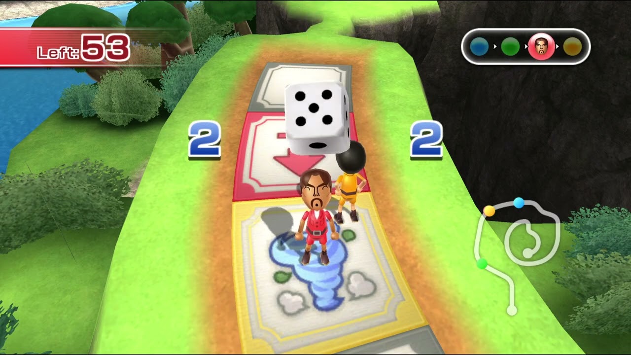Wii Party (Nintendo Wii) Board Game Island as Ian