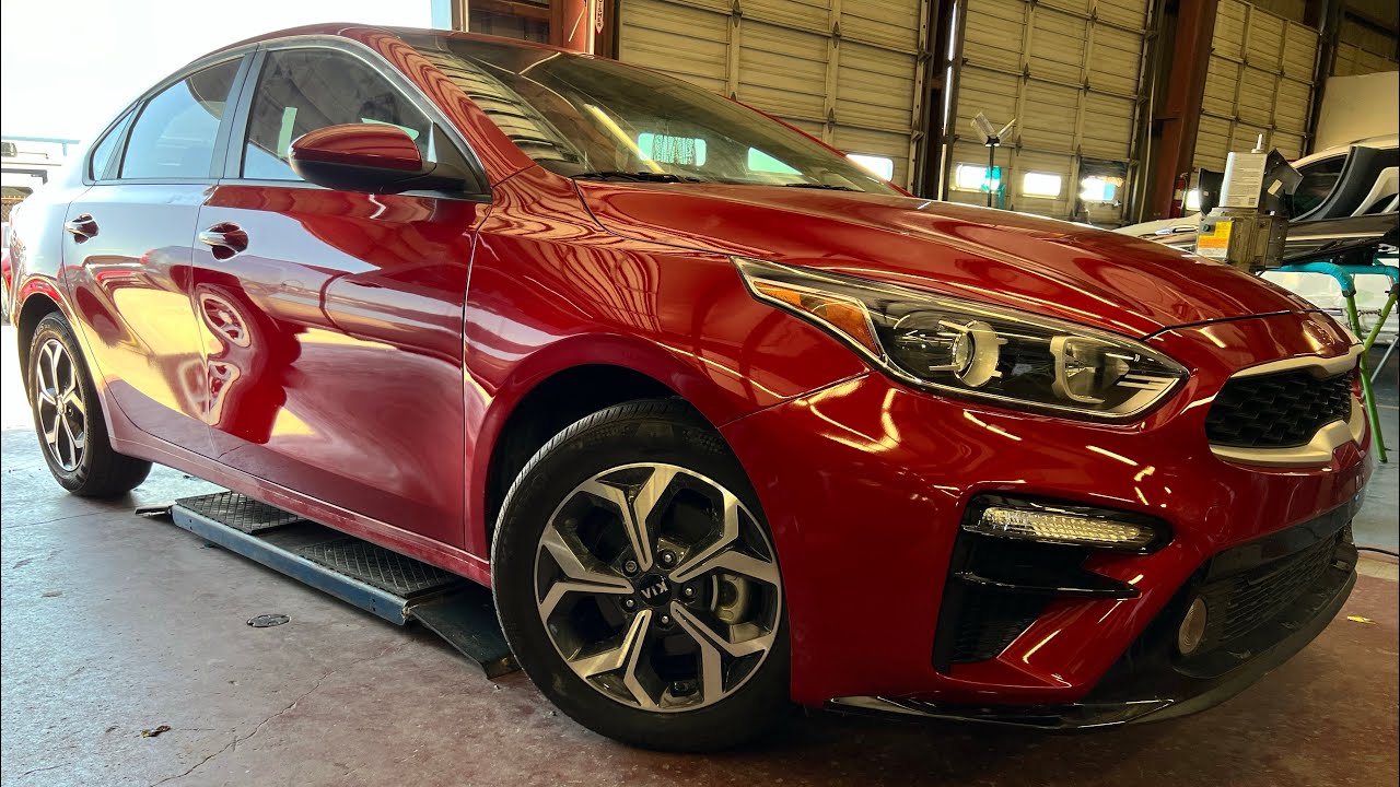 2021 Kia Forte Bumper Removal/ Fender Repair