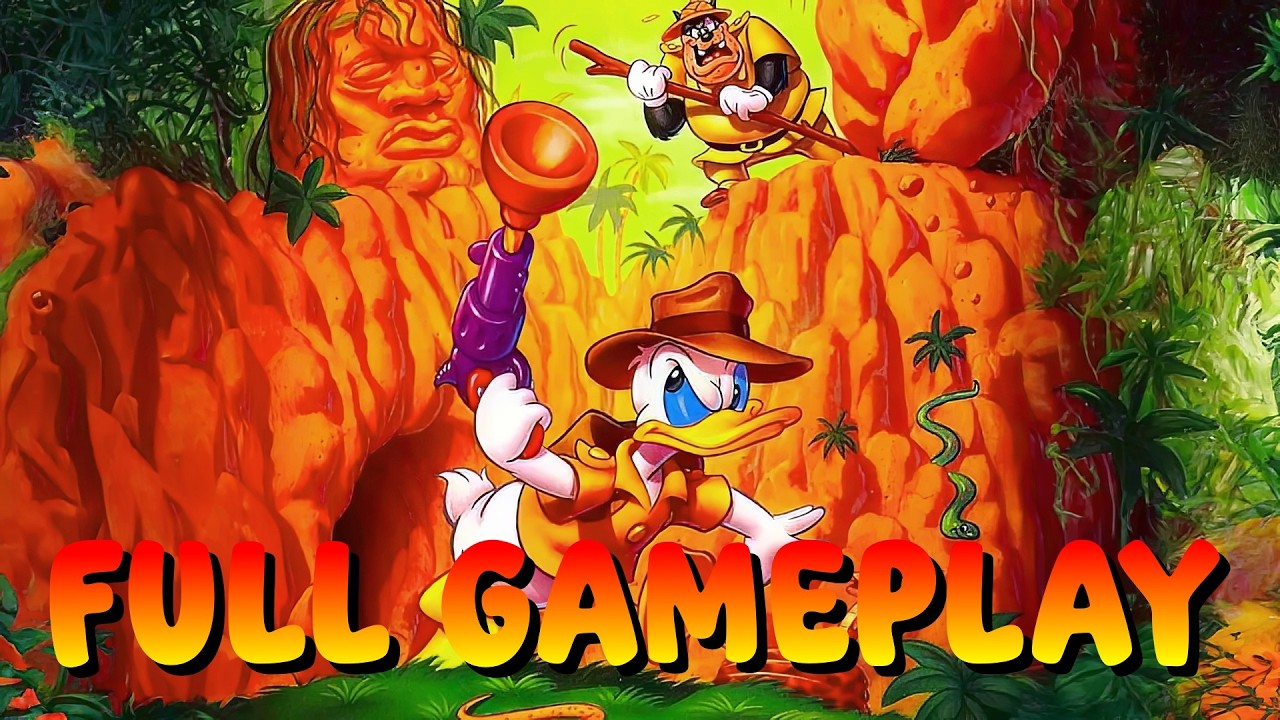 QuackShot Starring Donald Duck | Genesis | Gameplay Walkthrough Complete Full Game | No Commentary