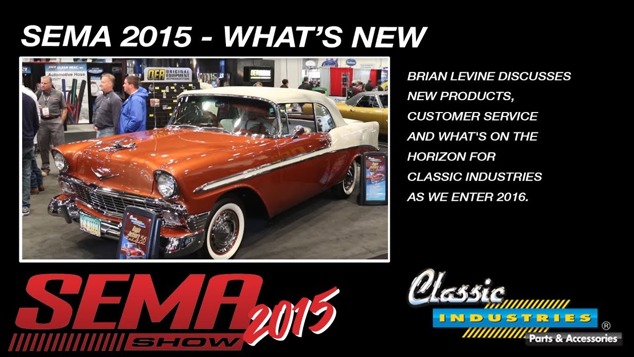 Classic Industries at SEMA 2015 - What's New?