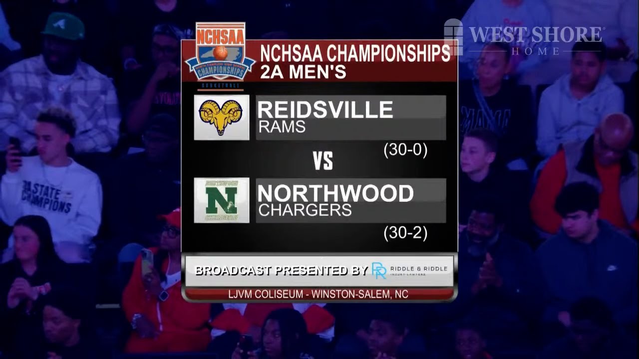 NCHSAA 2A Men's State Championship   Reidsville vs Northwood
