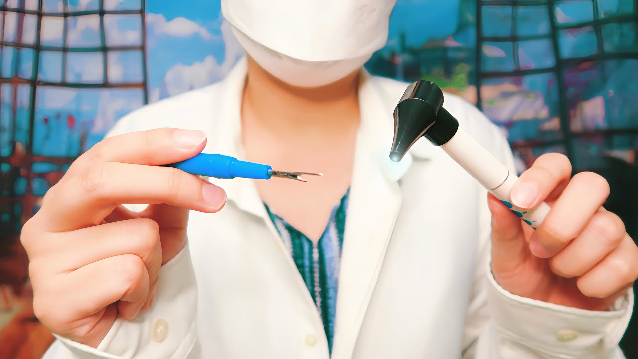 ASMR Detailed Eardrum Repair