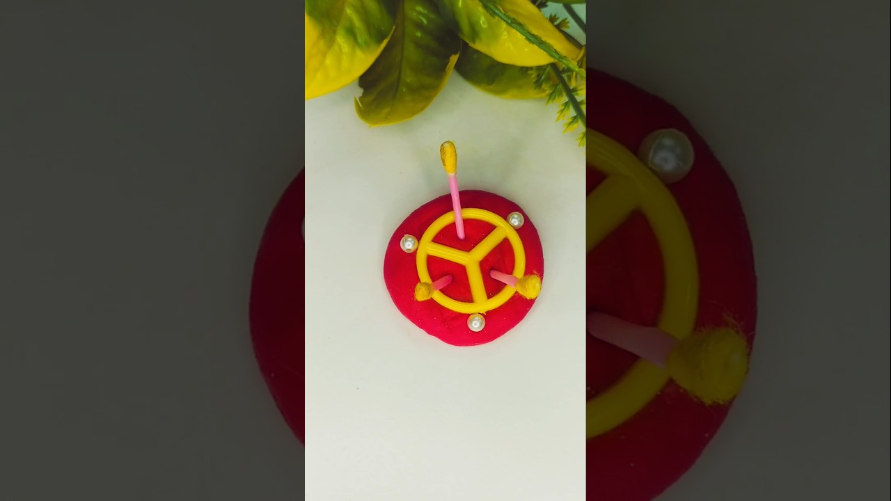 youtube clay art shorts ❤️💜💚 satisfying clay craft ideas 