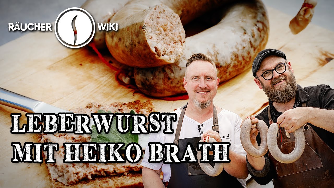 Hausmacher-Leberwurst selber machen MIT GEWINNSPIEL (Räucherwiki Folge 43)