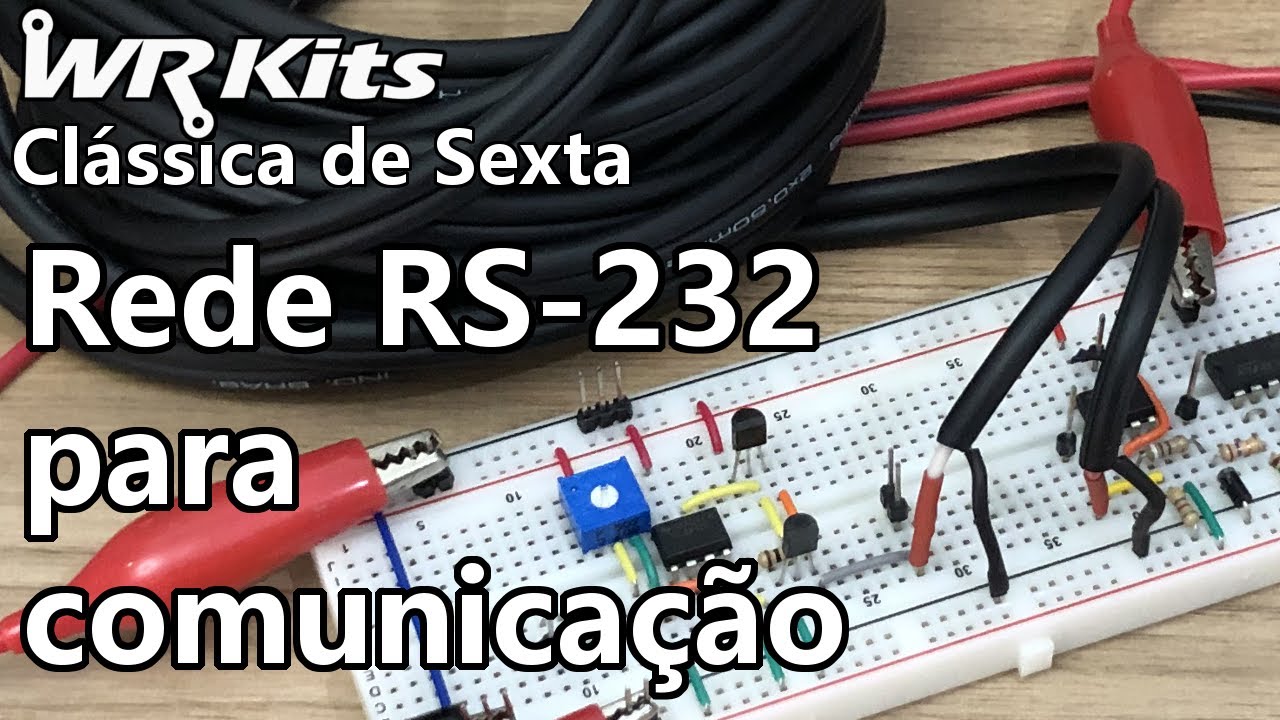 REDE RS-232 PARA COMUNICAÇÃO A DISTÂNCIA | Vídeo Aula #422