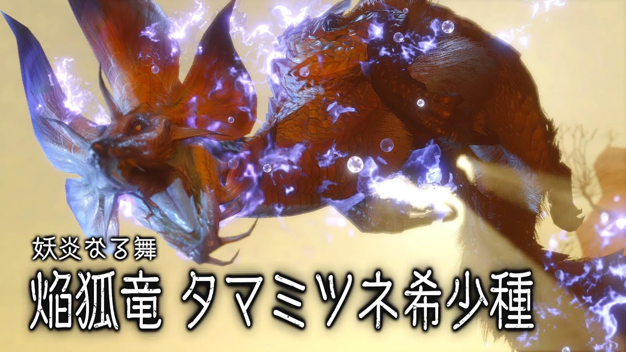 タマミツネ希少種　モンハンサンブレイク  [MHSB]