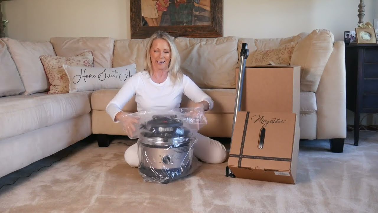 Unboxing the FilterQueen Majestic Surface Cleaner | Let's Get Started