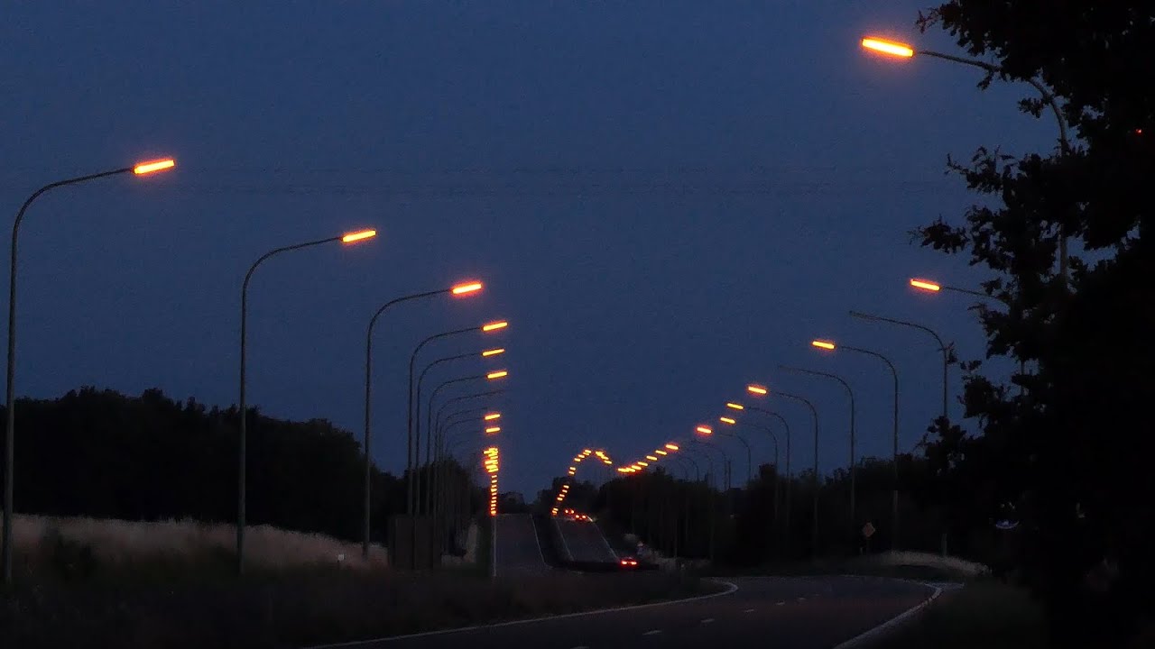 SOX Lighting: N63 Motorway - Terwagne, Belgium [4K]