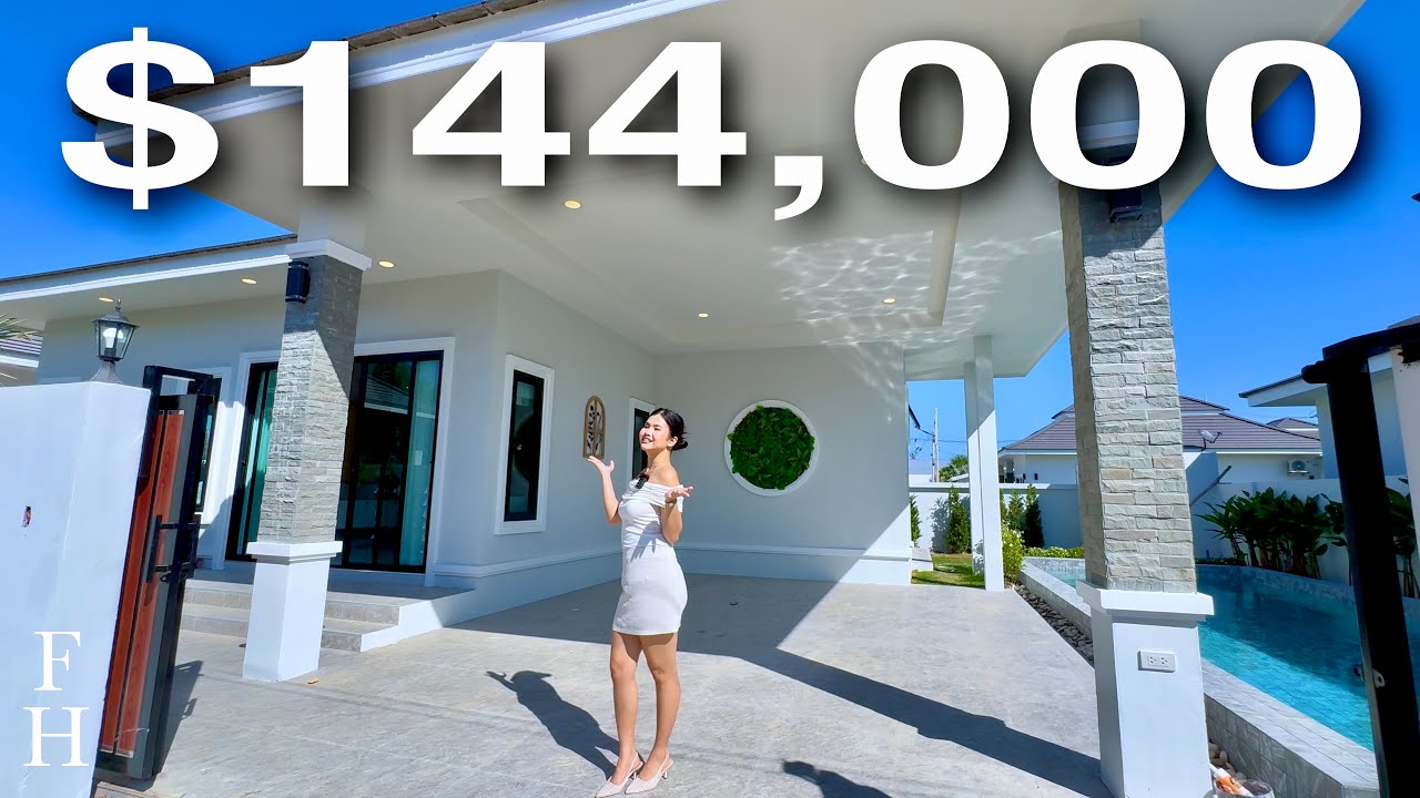 4,599,000 THB ($144,000) Pool Villa for Sale in Hua Hin, Thailand