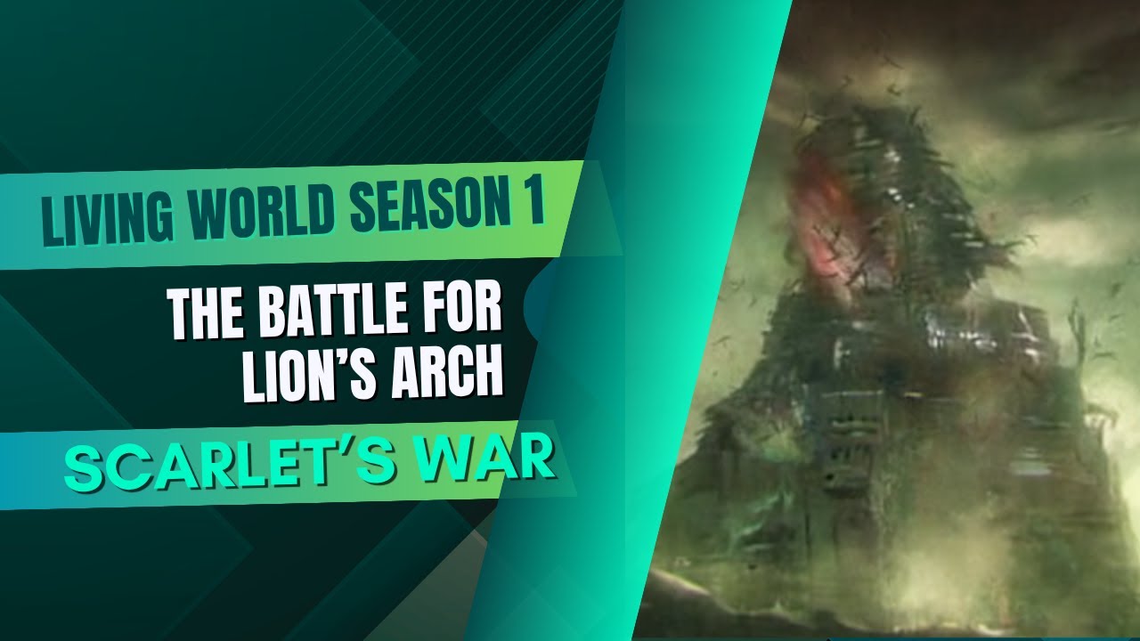 ✅ Guild Wars 2 Story: Living World Season 1 - The Battle for Lion’s Arch | Unedited Chaos!