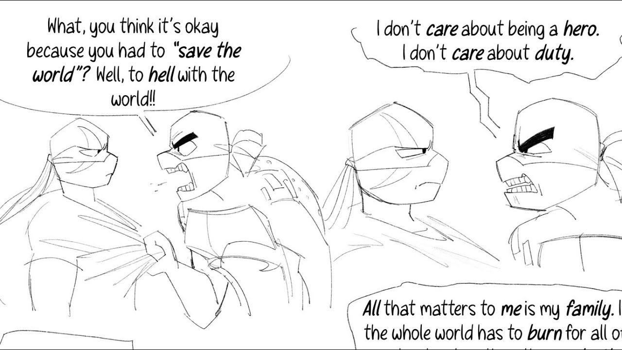 All That Matters To Me ||(ROTTMNT Comic Dub)