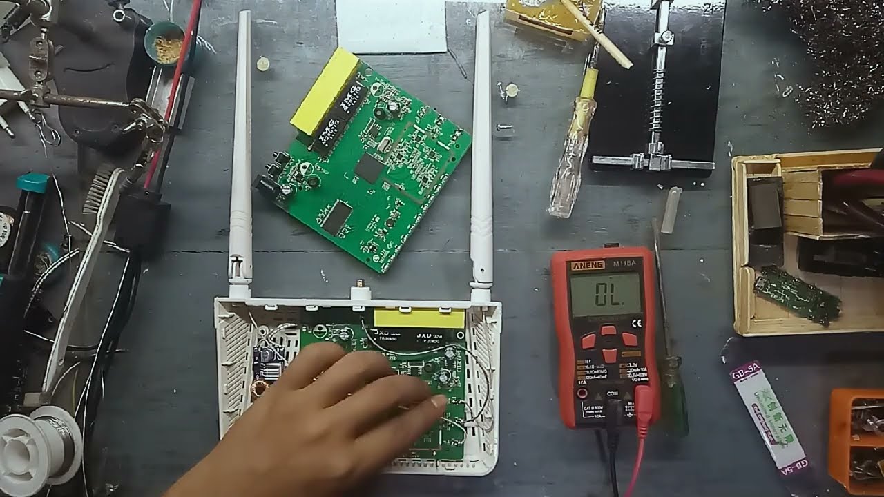 memperbaiki router sinyal wifi lemah