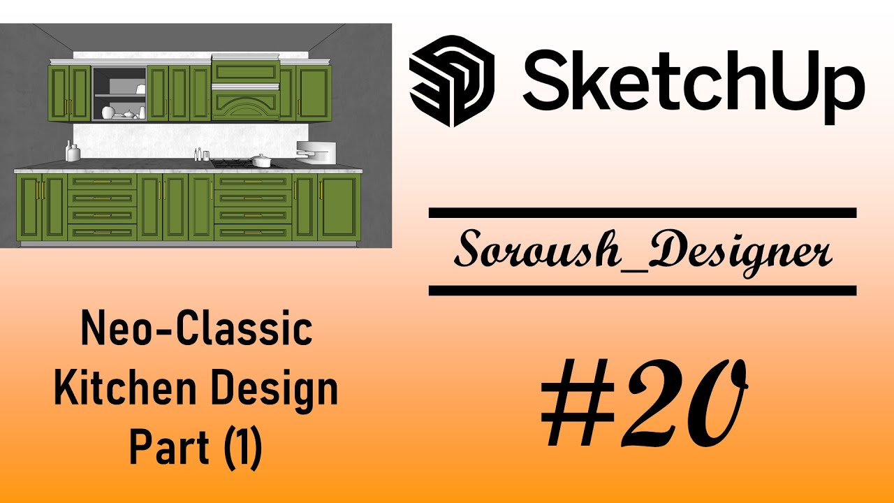 SketchUp Tutorials - Kitchen design