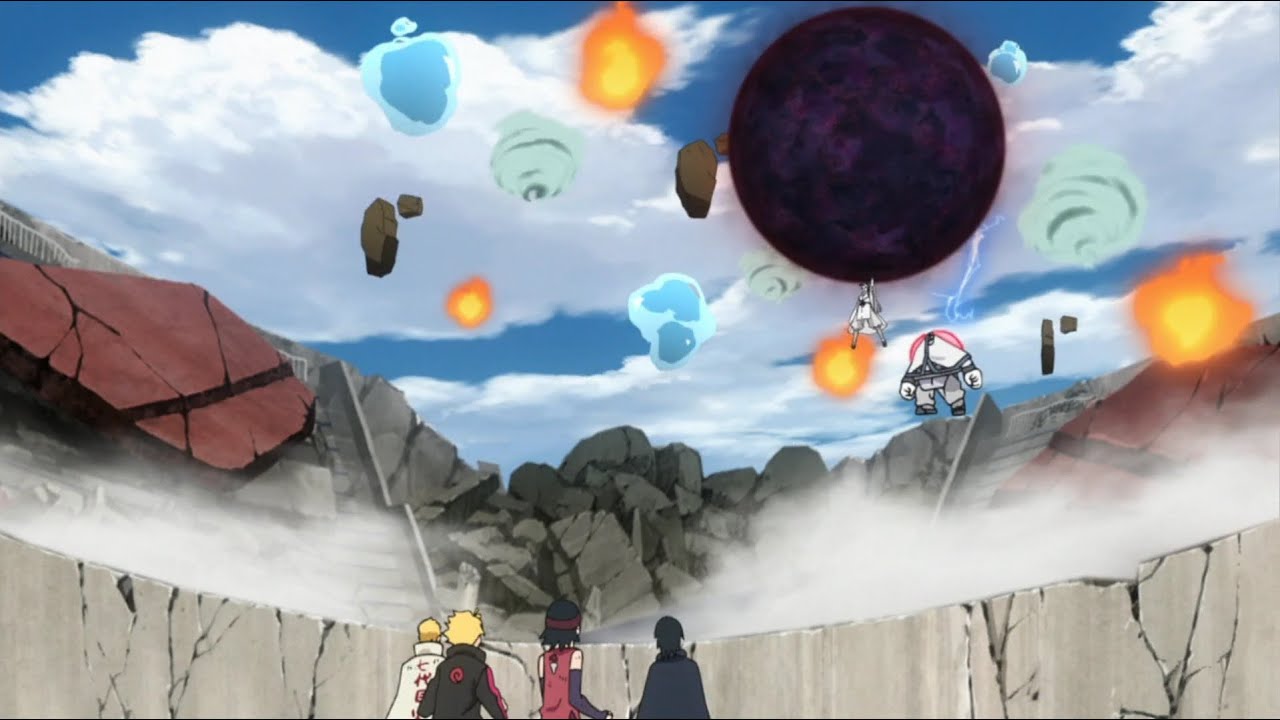 NARUTO SHIPPUDEN  Ultimate Ninja STORM 4 Momoshiki vs Boruto (SNT)