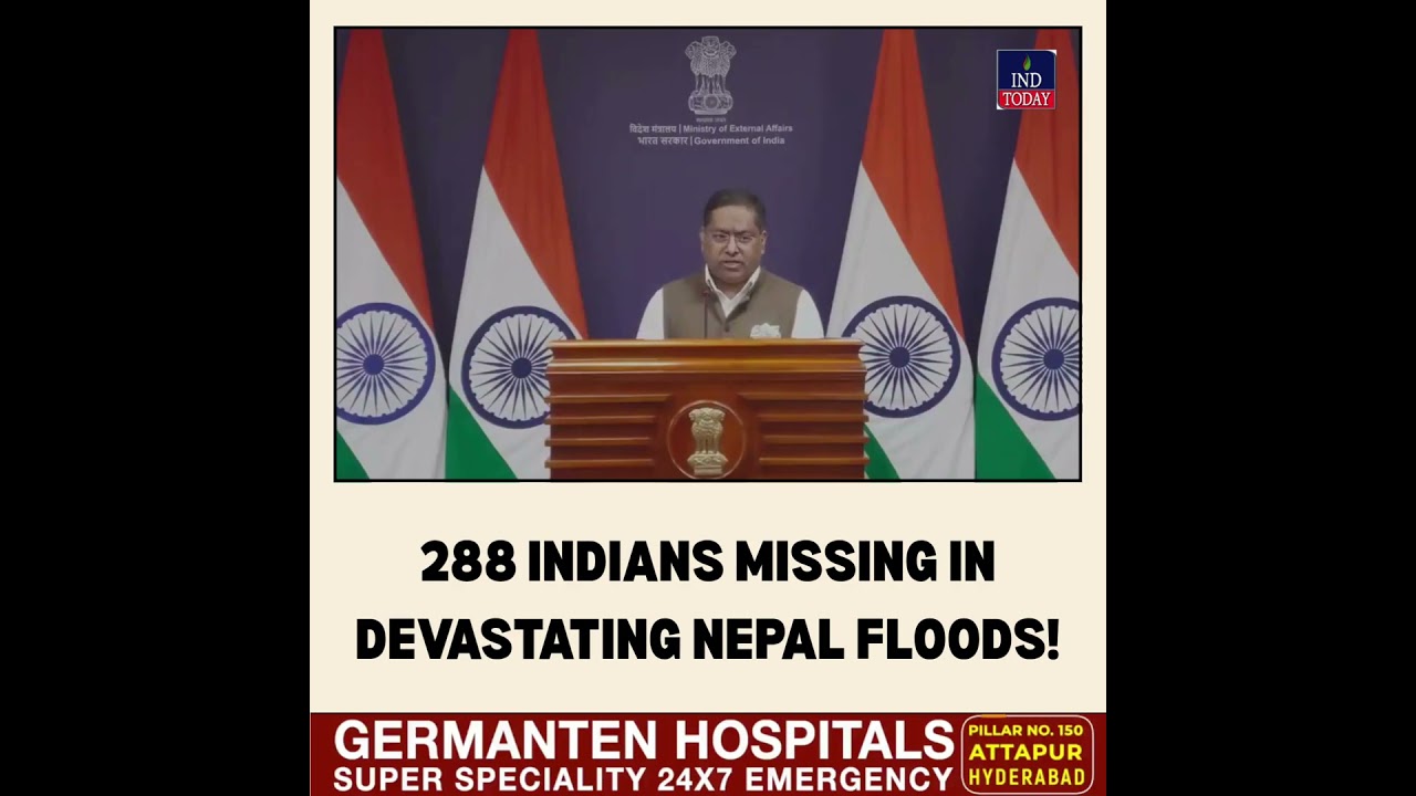 288 Indians Missing in Nepal Floods! 73 Trishuli-1 Workers Untraceable